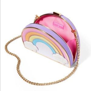 Stoney clover with target rainbow purse